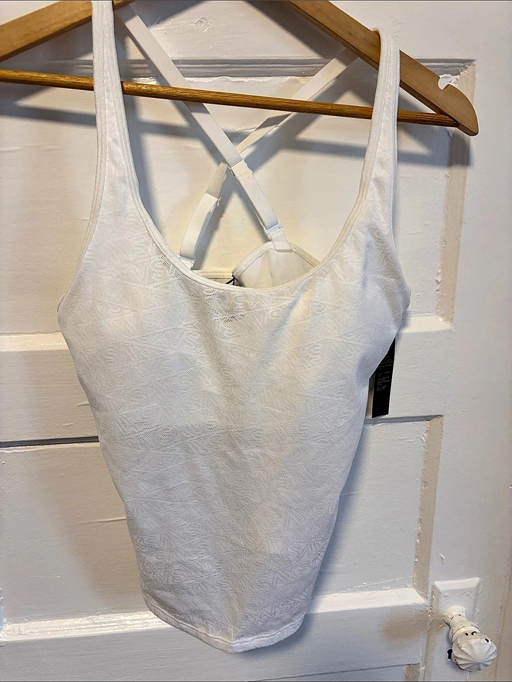 VSX One-Piece Swimsuit in White Size Small NWT